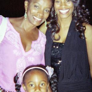 Actresses Vanessa Bell Calloway, Raven Melvin, and Germany Kent