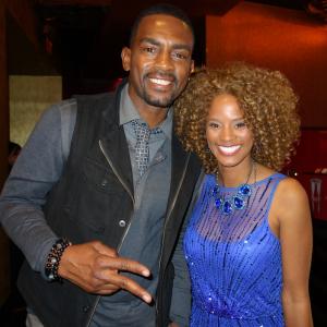 Actress Germany Kent and Comedian Bill Bellamy