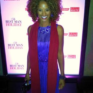 Host Germany Kent arriving at Best Man Holiday Premiere After-party at the Roosevelt Hotel in Hollywood
