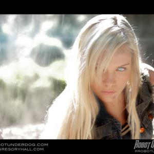 Amy Johnston as Android 18 in DBZ Light of Hope