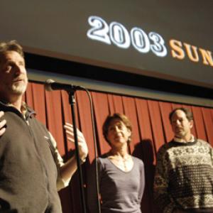 Robb Moss, Danny Silverman and Barry Wasserman at event of The Same River Twice (2003)