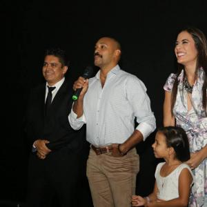Diego Ramirez, John Alex Castillo and Carolina Ramirez