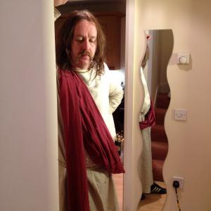 Mark Davison as Jesus in Jesus Party