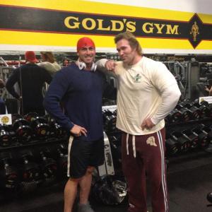 Aaron Williamson w Mike OHearn in Golds Venice