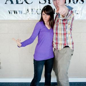 Brandon Ehrhart and Cassidy Lehrman at AECStudios