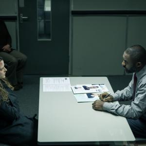 Still of Idris Elba and Gemma Lawrence in Luther 2010