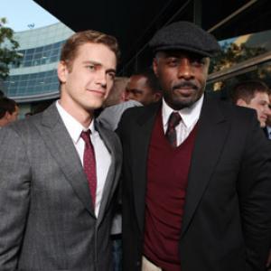 Hayden Christensen and Idris Elba at event of Takers 2010