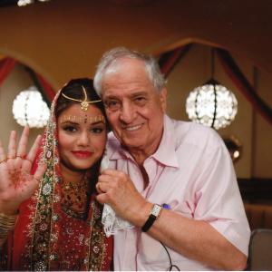 On the set of Valentines Day with director Garry Marshall