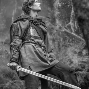 Kirk Barker as Arthur in Arthur & Merlin