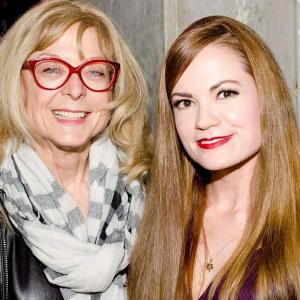 With Nina Hartley at the Scumbag the movie wrap party Nina plays my coworker and friend Wanda