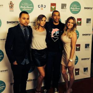 Holly Shorts Film Festival 2014 with 'Crazy Charlie' cast D'Anthony Palms & Aqueela Zoll, Director/ Writer Jejuan Guillory, & Producer Jennifer Crocker