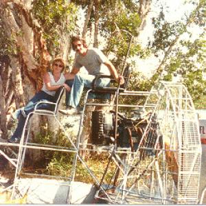 Scott owned and operated an air boat in the 1980's He can operate all kinds of things!