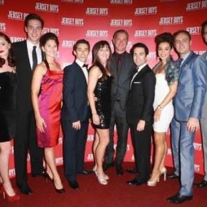 Jersey Boys The Musical Premiere in NZ. Leading Cast Photo