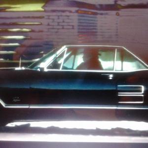 Grover McCants as The Hat Man driving 1963 Buick Riviera in Igloo Films' Line Up The Movie 2014