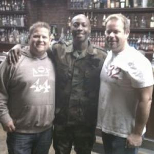 Producer David Myself and Director Jody upon wrapping up our US Military Cultural awareness film