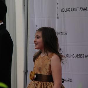 Bridget Jeske at the Young Artist Awards 2013