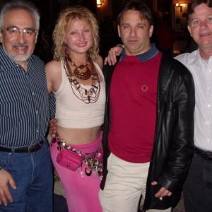Unique Casting®'s Kay Duncan with buddies Big Al, Miles & Randy.