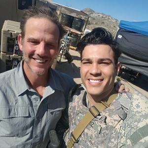 Peter Berg and Ray Diaz Working to be all they can be.