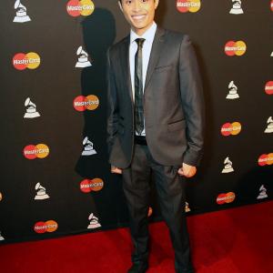 Actor Adrian Voo attends The 56th Grammy Awards at Staples Center in downtown Los Angeles