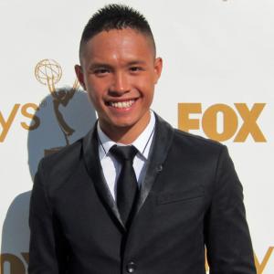 LOS ANGELES CA  Adrian Voo attends the 63rd Primetime Emmy Awards