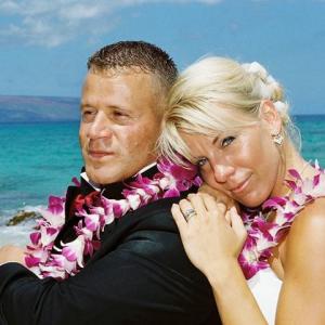 Zoltan Kovacs and his wife Tunde Kiss in Hawaii