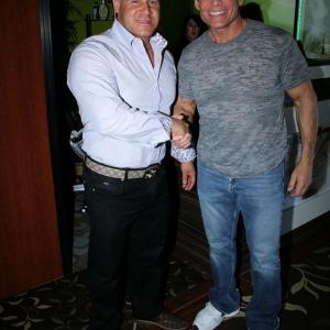 Zoltan Kovacs  Michael Torchia at the Grand Opening of LimeSun Tanning Salon in West Los Angeles