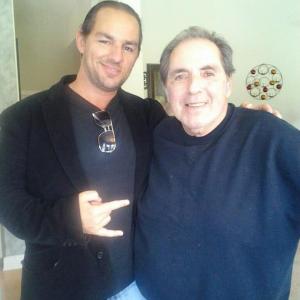 with the very talented David Proval on set of Dakota summer 2013
