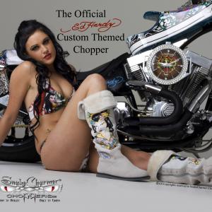 Official Ed Hardy Chopper Photoshoot for Chopper Magazine