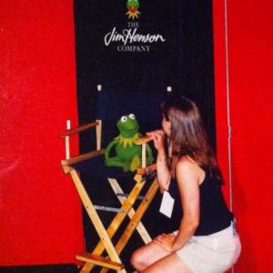A confab with Kermit the Frog while working at The Jim Henson Company