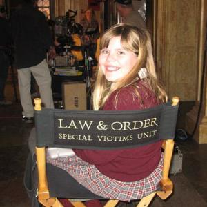 On the set of Law and Order SVU