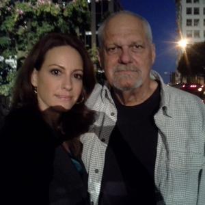 On set or Ironside with Director Rod Holcomb