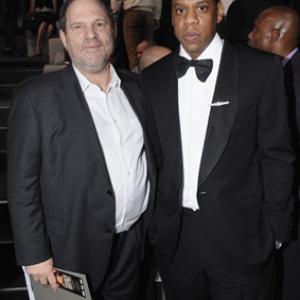 Harvey Weinstein and Jay Z