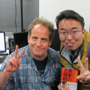 Benjamin Fulford is a renowned conspiracy theorist and ex-chief editor of Forbes in Japan. This photo was shot at Hikaruland in iidabashi, Tokyo, Japan in Jan.24, 2015.
