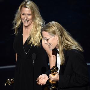 Karen Baker Landers and Per Hallberg at event of The Oscars (2013)