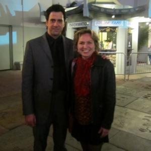 Troy Garity and Christine Elliott at Gangster Squad Premiere January 7th 2013