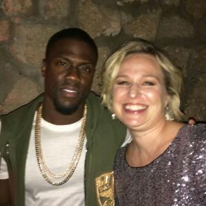 Christine Elliott and Kevin Hart at the 