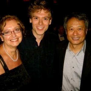 Stefano proudly brings his Mom To Premiere of Taking Woodstock Photo with Academy Award Winner Ang Lee  Brokeback Mountain