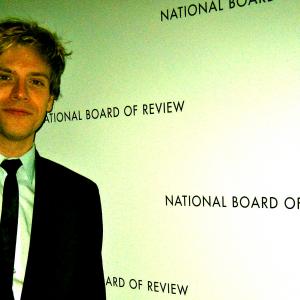 Actor Stefano Da Fre Walks the Red Carpet National Board of Review 2013