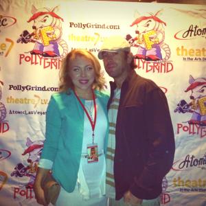 Pollygrind Film Festival with my lead actor Sean Morelli