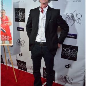 Actor Robert John Keiber on the Red Carpet for his film Trust Me Im A Lifeguard at the Soho International Film Festival in NYC