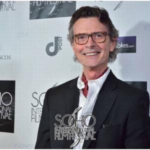 Actor Robert John Keiber on the Red Carpet for the screening of his film Trust Me Im A Lifeguard at the Soho International Film Festival