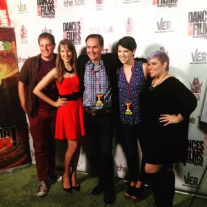 At the premiere of What If My Wife Died in Yoga Class? at the Dances With Films festival in Hollywood