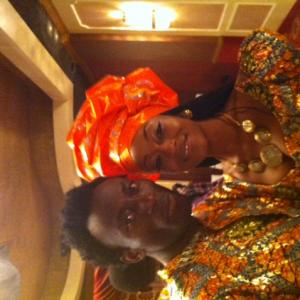 Andrew Dosunmus Mother of George Babs Olusanmokun Yaya DaCosta Alafia