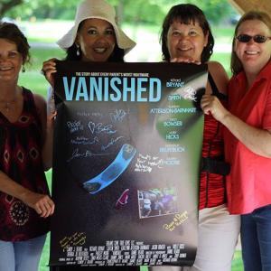 That's a wrap! Cast and crew wrap party picnic in June 2014. From left: Kimberly Jo Richardson, Michele Todd, Candy J. Beard and Brenda Jo Reutebuch.
