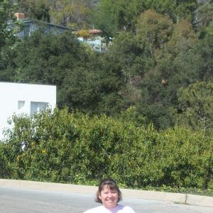Candys first visit to Hollywood CA  March 2011