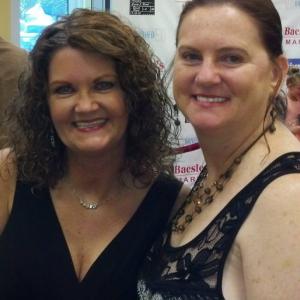 Kimberly J Richardson and Brenda Jo Reutebuch at the Vanished Red Carpet Premiere Event.