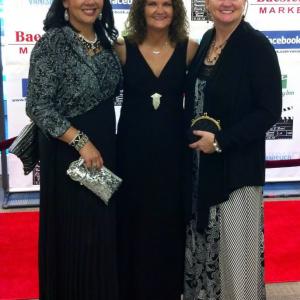 Michele Todd Kimberly J Richardson  Brenda Jo at the Vanished films Red Carpet Event