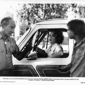 Still of Mark Hamill Annie Potts and Philip Bruns in Corvette Summer 1978