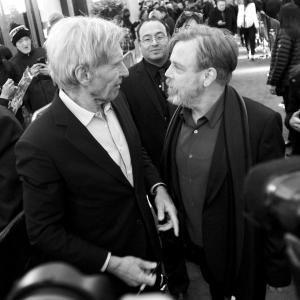 Harrison Ford and Mark Hamill at event of Zvaigzdziu karai: galia nubunda (2015)