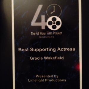 Best Supporting Gracie Wakefield